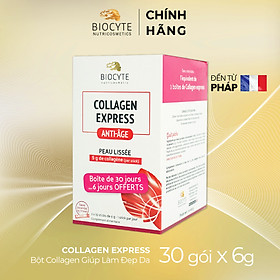 B03C –Bột Uống Collagen Làm Đẹp Da 30 gói - Collagen Express (Marin) - Biocyte