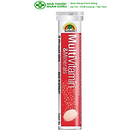 Viên sủi Mulvitamin & Minerals Made in Germany