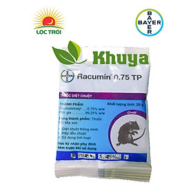 Diệt chuột thông minh Racumin 0.75 TP Bayer 20gr