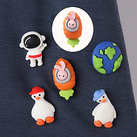 lovely Cartoon Pins Colorful Brooches for Girls Jackets