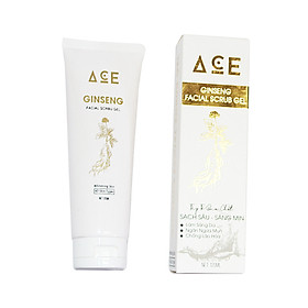 Gel Tẩy Tế Bào Chết ACE Nhân Sâm, Sạch Sâu, Ngăn Mụn, Trắng Da, Ngừa Lão Hóa, Giúp Tái Tạo Da