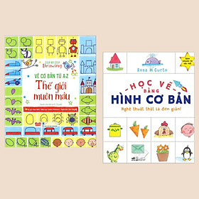 Download sách Combo Sách Dành Cho Thiếu Nhi Từ 6 - 15 Tuổi: Step By Step Drawing - Vẽ Cơ Bản Từ A-Z - Thế Giới Muôn Màu + Học Vẽ Bằng Hình Cơ Bản - Nghệ Thuật Thật Là Đơn Giản (Sách Nghệ Thuật / Tăng Khả Năng Sáng Tạo Và Trí Tưởng Tượng Cho Trẻ)