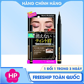 Bút Nước Kẻ Lông Mày Không Lem Trôi Nét Vẽ Siêu Mịn Kissme Heavy Rotation Tint Liquid Eyebrow (8G)