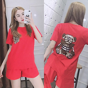 Set bộ đồ đùi gấu mặc nhà siêu dễ thương có nhiều màu / có size XXL