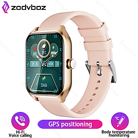 2023 Đồng hồ thông minh GPS mới cho nam 1,86 inch HD Màn hình lớn Gọi thoại Đồng hồ thể thao Đồng hồ thông minh nữ chống nước cho Android IOS Màu: hồng