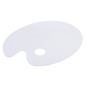 Professional Acrylic Oval Paint Mixing Tray  Artist Supply