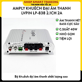 Mua Bộ Âm Ly Mini  Amply Khuếch Đại Âm Thanh 838 - Hàng nhập khẩu