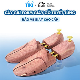 Cây giữ form giày chất liệu gỗ tuyết tùng cao cấp XIMO (XCGFG05)