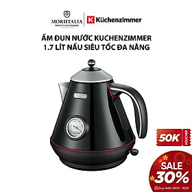 Mua Ấm Đun Nước Chính Hãng Kuchenzimmer 1.7 lít nấu siêu tốc đa năng màu đen 3000235