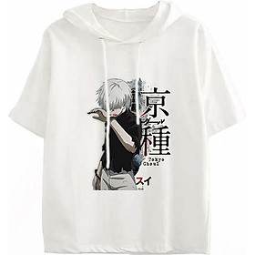 Áo Hoodie Tay Lỡ Kaneki Anime Tokyo Ghoul