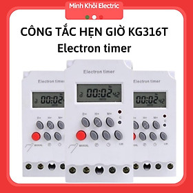 Mua công tắc hẹn giờ thông minh KG316T Electrontimer thiết bị hẹn giờ bật tắt tự động timer điện tử