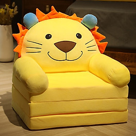 Mua Giường + Ghế Sofa 3 Tầng Ngộ Nghĩnh Cho Bé - Sư Tử Vàng