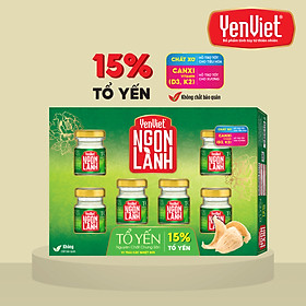 Tổ Yến Nguyên Chất Chưng Sẵn Yenviet Ngon Lành Vị Trái Cây Nhiệt Đới 15%