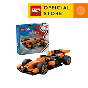 LEGO CITY 60442 Đồ Chơi Lắp Ráp Xe Đua F1 (86 chi tiết)