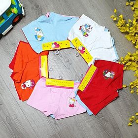 Combo 3 quần Chíp cotton chính phẩm bé gái Màu ngẫu nhiên