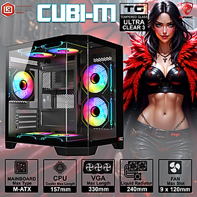 CASE MAGIC CUBI-M(M-ATX) - Hàng chính hãng