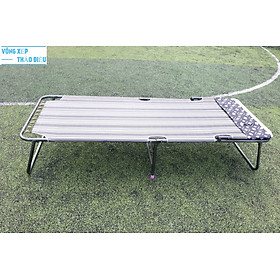 Mua Giường xếp lưới thổ cẩm mát lưng khung sơn tĩnh điện cao cấp