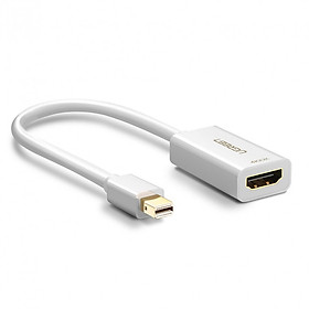 Cáp chuyển Mini Displayport to HDMI (âm) Ugreen 40361 hỗ trợ 4k - Hàng Chính Hãng