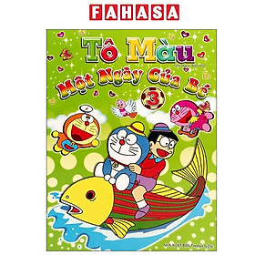 Sách - Tô Màu - Một Ngày Của Bé - Tập 4 (Tái Bản)