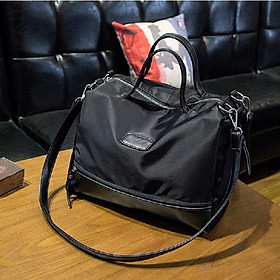 Women's Locomotive shoulder Sling Crossbody Bag Oxford Cloth Light Waterproof Tote Handbag