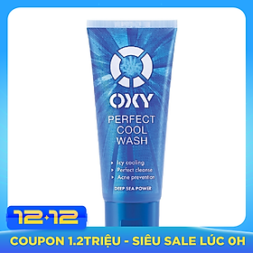 Gel Rửa Mặt Sạch Nhờn Siêu Mát Lạnh Oxy Perfect Cool Wash (100g)