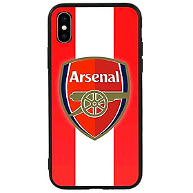 Ốp lưng viền TPU cho Iphone XS - Clb Arsenal 01