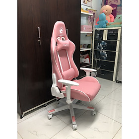 Ghế Gaming, Văn Phòng E-Dra Hera EGC224 - Màu Hồng + Tặng Kèm Pad Chuột Hồng - Hàng Chính Hãng