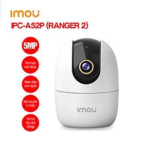 Camera wifi imou ipc a42p imou 4m 2k siêu nét, đàm thoại 2 chiều, xoay 360 độ - hàng chính hãng
