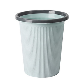 Mua Thùng rác nhựa tròn họa tiết sọc dọc không nắp 31x18 5x27cm