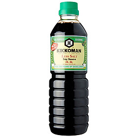 Nước Tương Ít Muối Kikkoman (600ml)