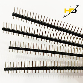 Mua   Combo 10 Chiếc   Jump Đơn Đực 2.54MM 1X40P Thẳng   Jump Kết Nối Truyền Tín Hiệu