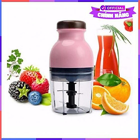 Mua Máy Xay Sinh Tố Vouller Đa Năng Cao Cấp 2 Tầng Lưỡi Nắp Bẹt Màu Nâu - Hàng Chính Hãng