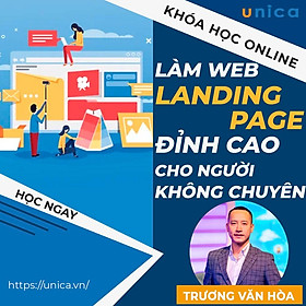 Khóa học MARKETING - Hướng dẫn làm web Landing Page bán hàng đỉnh cao dành cho người không chuyên