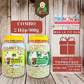 COMBO 2 Hộp Yến Mạch Úc Tươi Mr Johnny Hộp 900g - Cho người ăn kiêng, giảm cân