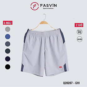 Quần đùi nam Fasvin Q20207.HN quần short thể thao vải gió chun chất lượng cao mềm mại thoáng mát không bai không xù