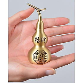 Vật phẩm hồ lô bát quái bằng đồng cắt tút phong thuỷ Hồng Thắng