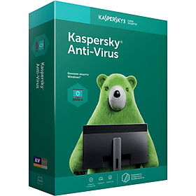 Phần mềm diệt Virus KASPERSKY ANTIVIRUS cho 1PC/Năm - Phân phối Chính hãng