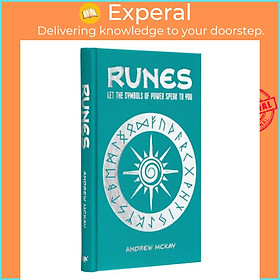 Sách - Runes - Let the Symbols of Power Speak to You by Andrew McKay (UK edition, hardcover)