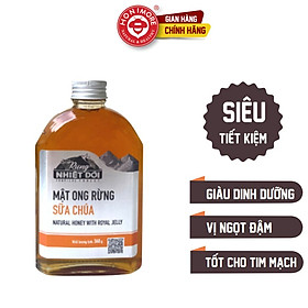 Mật ong rừng sữa chúa - Rừng Nhiệt đới chai 360g