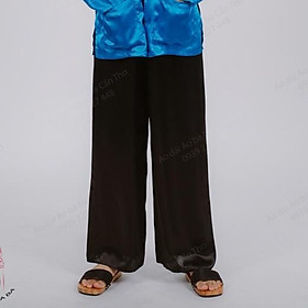 Bộ áo bà ba nam phối áo phi đỏ + Quần phi trắng - Có bộ bà ba Bigsize - Quần phi lẻ đen