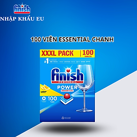 Viên rửa bát Finish All in one 90 viên hương chanh