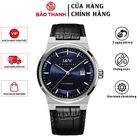 Đồng Hồ Nam I&W Carnival 612G1 Chính Hãng Full Box Chống Nước Kính Chống Xước Dây Da Cao Cấp BH 24T (Máy Cơ Tự Động)