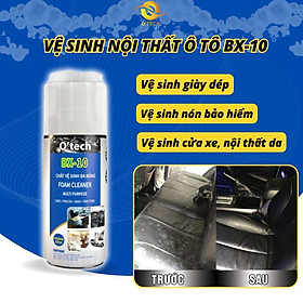 Bình Xịt Dạng Bọt Vệ Sinh Nội Thất Oto, Nội Thất Gia Đình - Chính hãng OTech 450ml