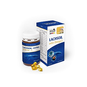 Lachsoil omega 3 – Hộp 60 viên giúp sáng mắt, tăng cường trí nhớ, phát triển trí não, làm đẹp da, cung cấp DHA & EPA cần thiết cho sự phát triển của thai nhi, ngăn ngừa xơ vữa động mạch