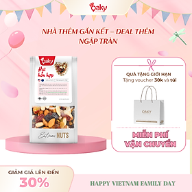 Hạt Hỗn Hợp Oaky Nhập Khẩu Mỹ và Úc - Túi 100g