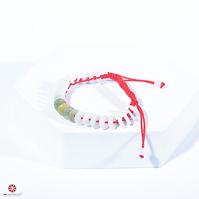 Vòng tay Phong Thủy Đồng Xu Cẩm Thạch 100% tự nhiên - Hợp tất cả các mệnh, đem lại may mắn, hanh thông - Nhiều kích thước lựa chọn | VietGemstones 