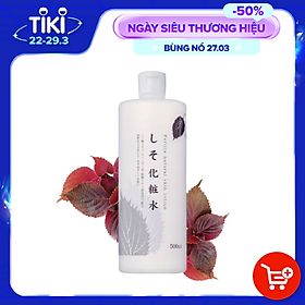 Nước Hoa Hồng chiết xuất tía tô Perrila Natural Skin Lotion Nhật Bản ( chai 500ml)