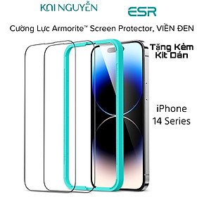 Bộ 2 Miếng Dán Cường Lực ESR Armorite Ultra-Tough Dành Cho iPhone 14 PRO MAX / 14 PRO / 14 PLUS / 14 / 13 SERIES - HÀNG CHÍNH HÃNG