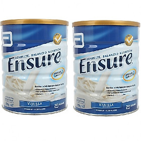 02 Hộp Sữa Bột Ensure Úc Vị Vani  850g