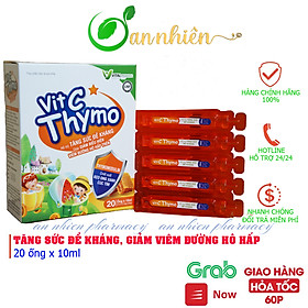 Siro tăng cường đề kháng cho trẻ Vit.C Thymo